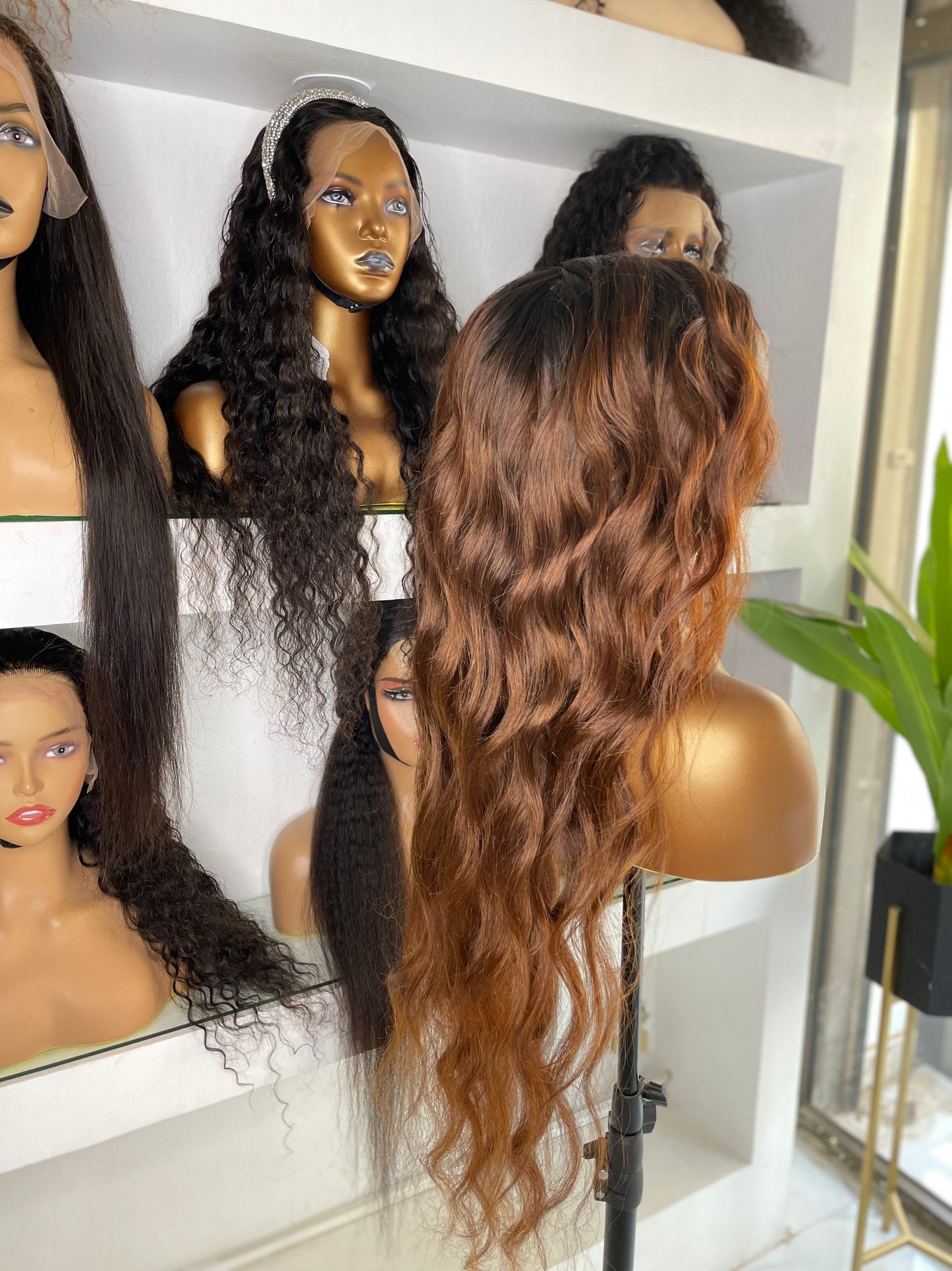 Body Wave Coloré Marron 30"