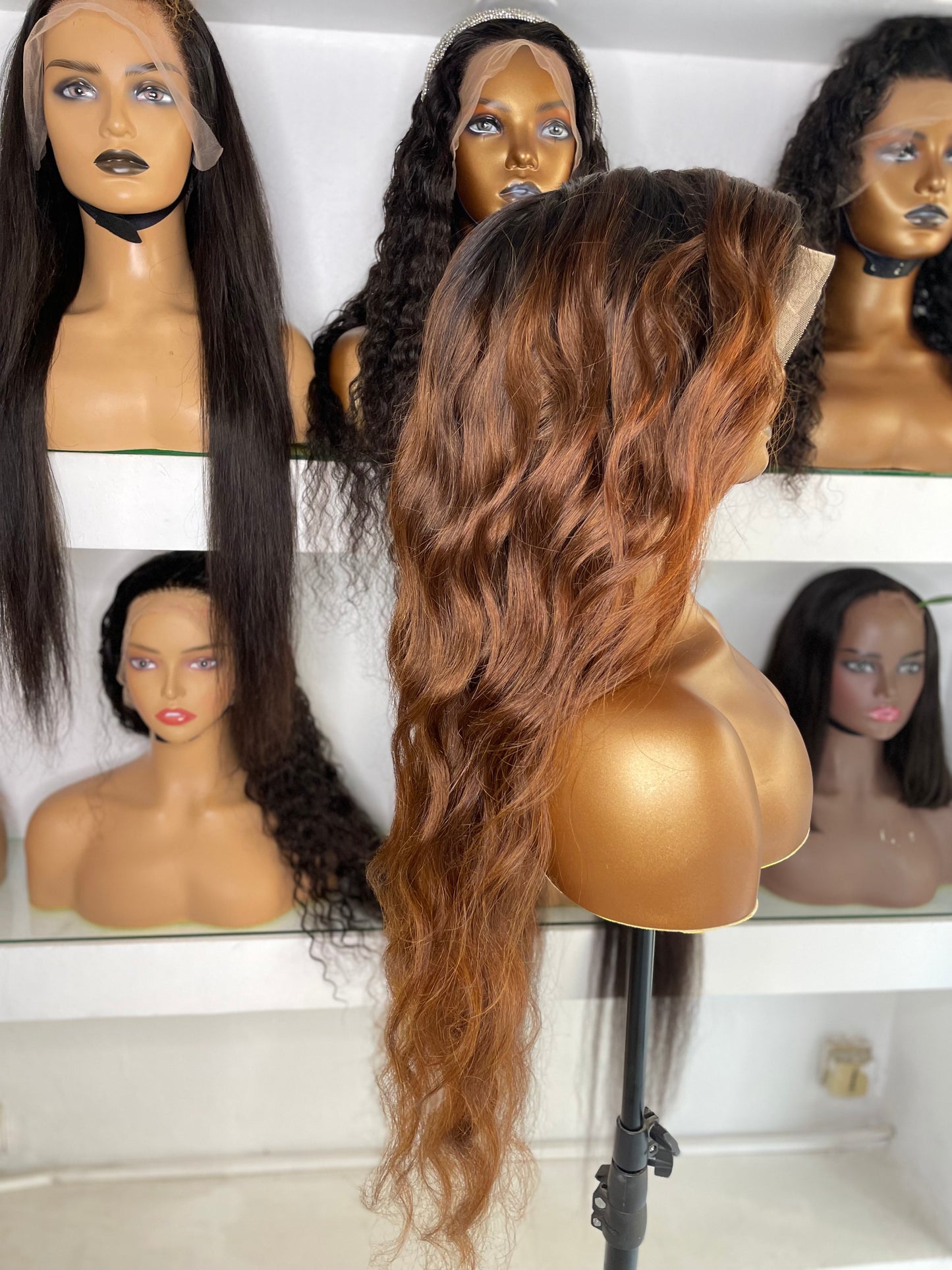 Body Wave Coloré Marron 30"