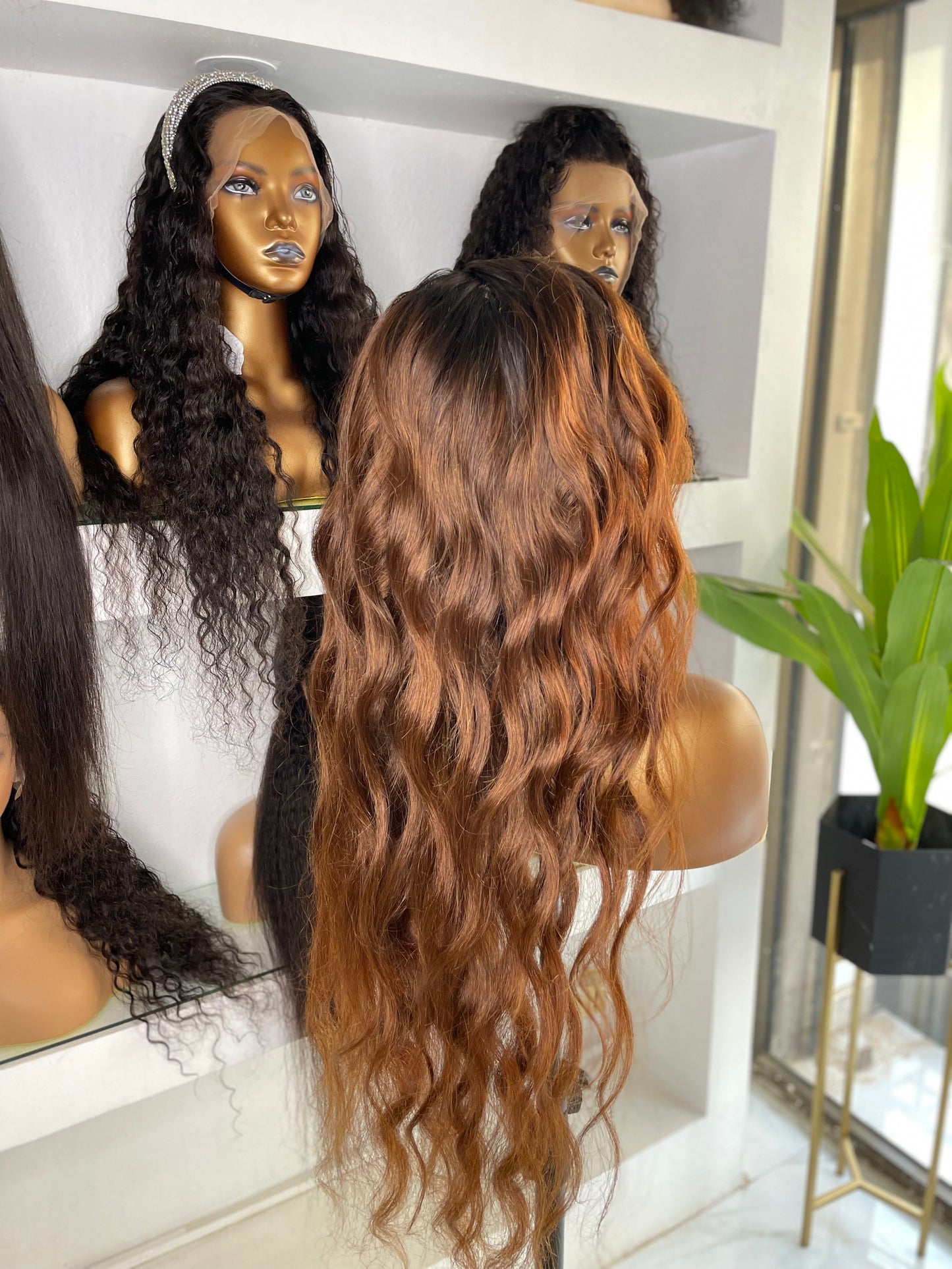 Body Wave Coloré Marron 30"